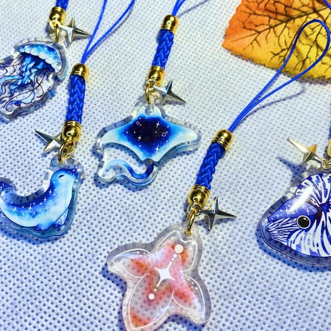 Acrylic pendants
