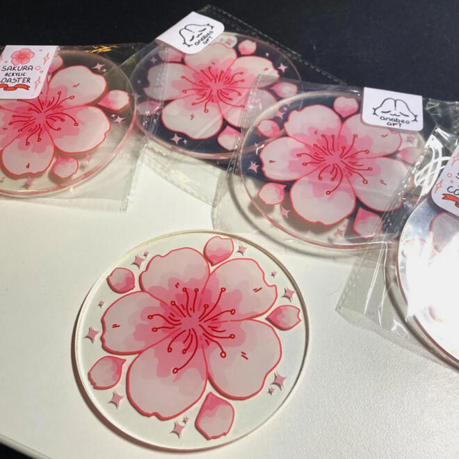 Acrylic coasters